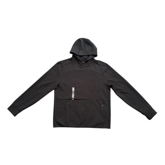 DSG Black Hoodie with Front Pocket DSG Pullover Hoodie Black Sweatshirt Medium - Picture 1 of 4